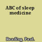 ABC of sleep medicine
