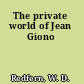 The private world of Jean Giono