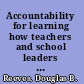 Accountability for learning how teachers and school leaders can take charge /