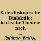 Kaleidoskopische Dialektik : kritische Theorie nach dem Aufstieg des globalen Südens /