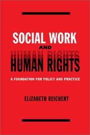Social work and human rights : a foundation for policy and practice /