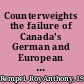 Counterweights the failure of Canada's German and European policy, 1955-1995 /