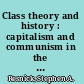 Class theory and history : capitalism and communism in the USSR /