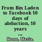 From Bin Laden to Facebook 10 days of abduction, 10 years of terrorism /