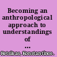 Becoming an anthropological approach to understandings of the person in Java /