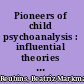 Pioneers of child psychoanalysis : influential theories and practices in healthy child development /