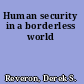 Human security in a borderless world