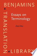 Essays on terminology