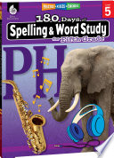 180 days of spelling and word study for fifth grade /