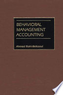 Behavioral management accounting