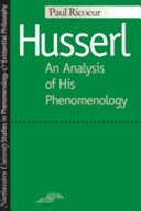 Husserl : an analysis of his phenomenology /