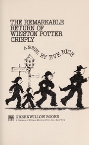 The remarkable return of Winston Potter Crisply /