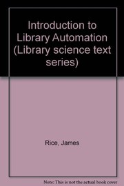 Introduction to library automation /