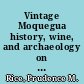 Vintage Moquegua history, wine, and archaeology on a colonial Peruvian periphery /