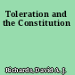 Toleration and the Constitution