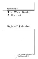 The West Bank : a portrait /