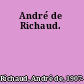 André de Richaud.