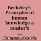 Berkeley's Principles of human knowledge a reader's guide /
