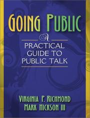 Going public : a practical guide to public talk /