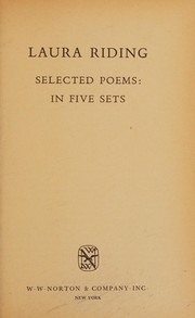 Selected poems, in five sets /