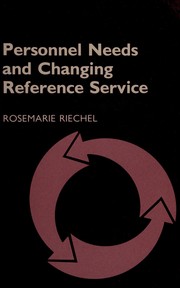 Personnel needs and changing reference service /