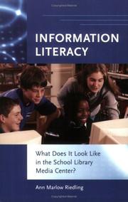 Information literacy : what does it look like in the school library media center /