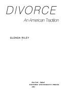 Divorce : an American tradition /