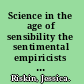 Science in the age of sensibility the sentimental empiricists of the French enlightment /