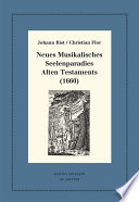 Neues Musikalisches Seelenparadies Alten Testaments (1660) /
