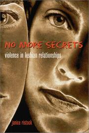 No more secrets : violence in lesbian relationships /