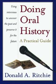 Doing oral history : a practical guide /