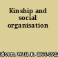 Kinship and social organisation