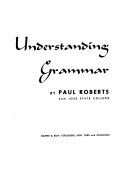 Understanding grammar /