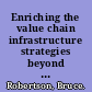 Enriching the value chain infrastructure strategies beyond the enterprise /