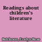 Readings about children's literature