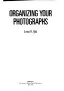 Organizing your photographs /