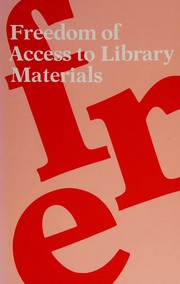 Freedom of access to library materials /