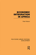 Economic integration in Africa