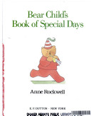 Bear Child's book of special days /