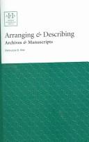 Arranging & describing archives & manuscripts /