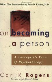 On becoming a person : a therapist's view of psychotherapy /