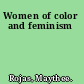 Women of color and feminism