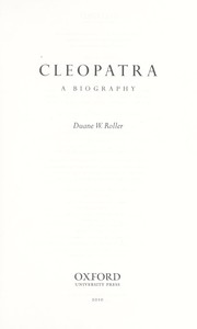 Cleopatra : a biography /