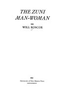 The Zuni man-woman /