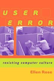 User error : resisting computer culture /