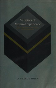 Varieties of Muslim experience : encounters with Arab political and cultural life /