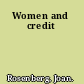 Women and credit