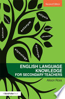 English language knowledge for secondary teachers