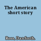 The American short story