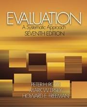 Evaluation : a systematic approach /